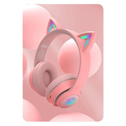 Audífonos Bluetooth de gatito para Niñ@s